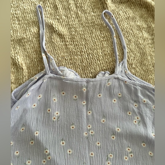 5/$25 H&M Floral Lilac Color Tank, Size 6x - Picture 4 of 5